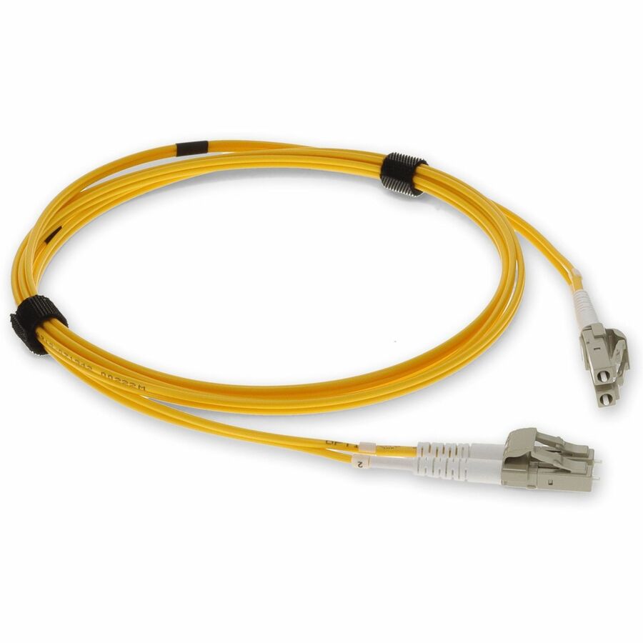 AddOn 3m LC (Male) to LC (Male) Yellow OM4 Duplex Fiber OFNR (Riser-Rated) Patch Cable