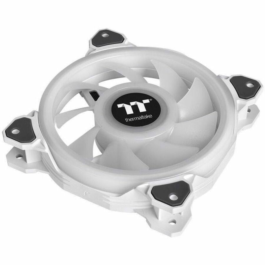 Thermaltake Riing Quad 14 RGB Radiator Fan TT Premium Edition 3 Pack - White - 3 Pack