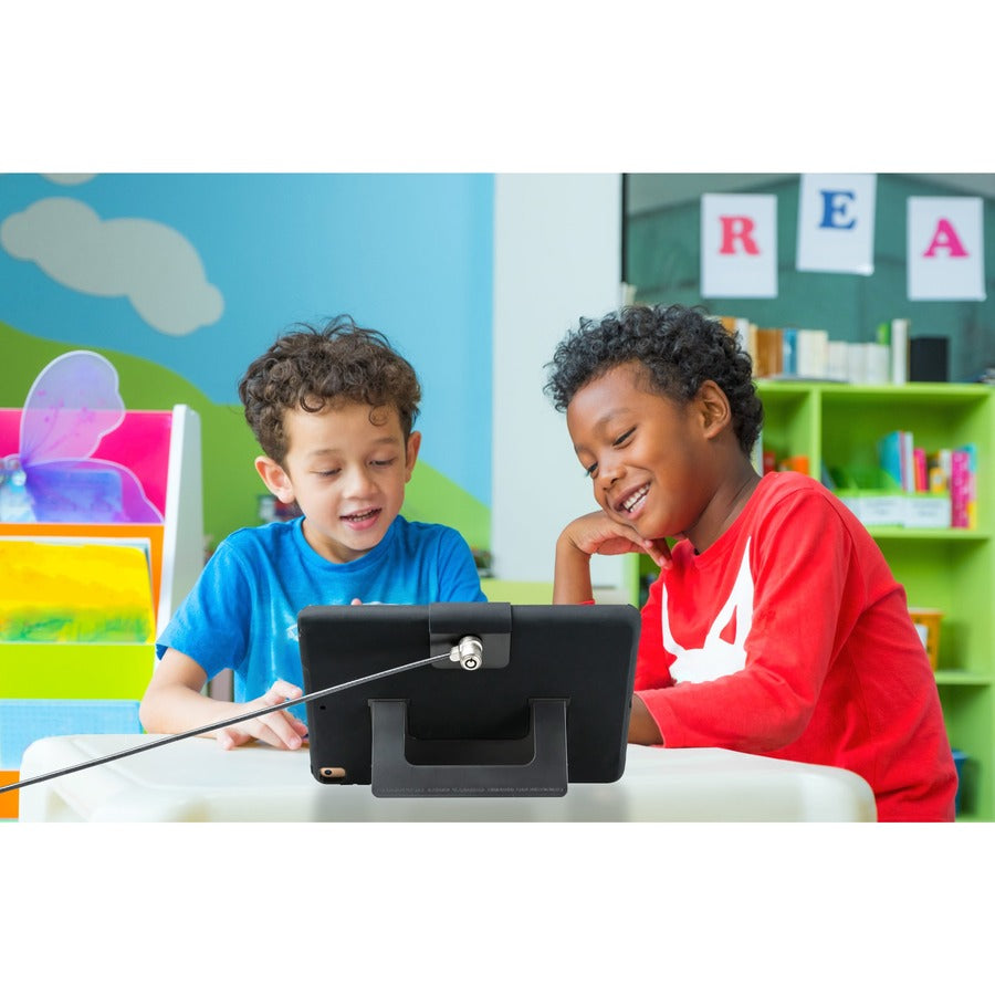 CTA Digital Security Case with Kickstand and Anti-Theft Cable for iPad 10.2 7th/ 8th/ 9th Gen