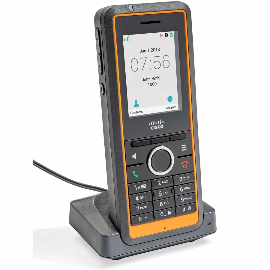 Cisco 6825 IP Phone - Cordless - Corded/Cordless - DECT, Bluetooth - Wall Mountable, Tabletop