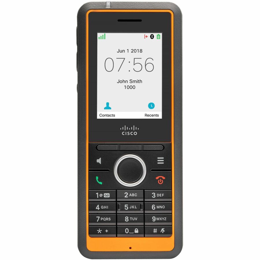 Cisco 6825 IP Phone - Cordless - Corded/Cordless - DECT, Bluetooth - Wall Mountable, Tabletop