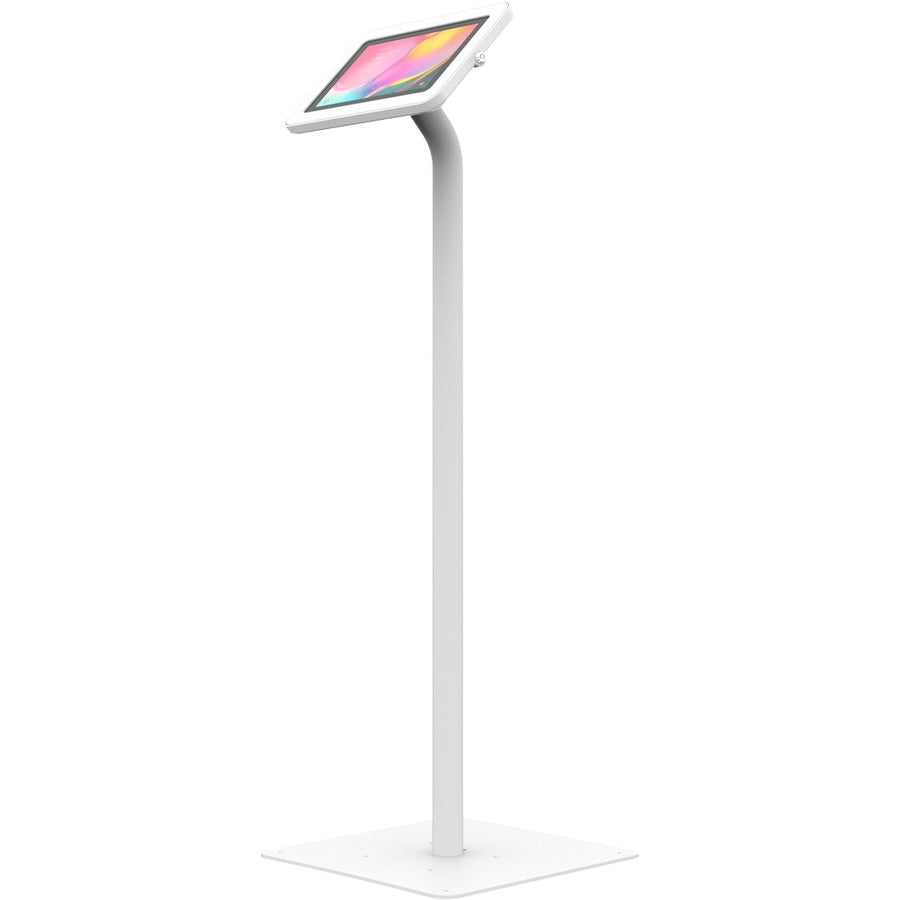 The Joy Factory Elevate II Floor Stand Kiosk for Galaxy Tab A 10.1 (2019) (White)