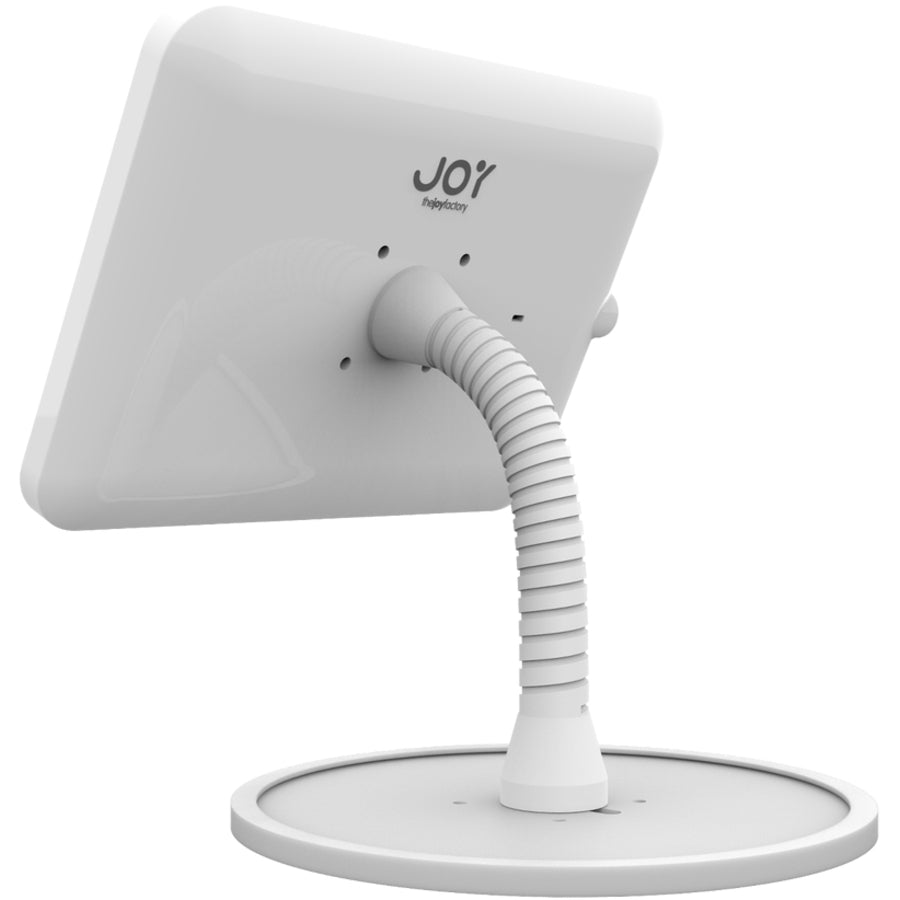 The Joy Factory Elevate II Flex Countertop Kiosk for Galaxy Tab A 10.1 (2019) (White)