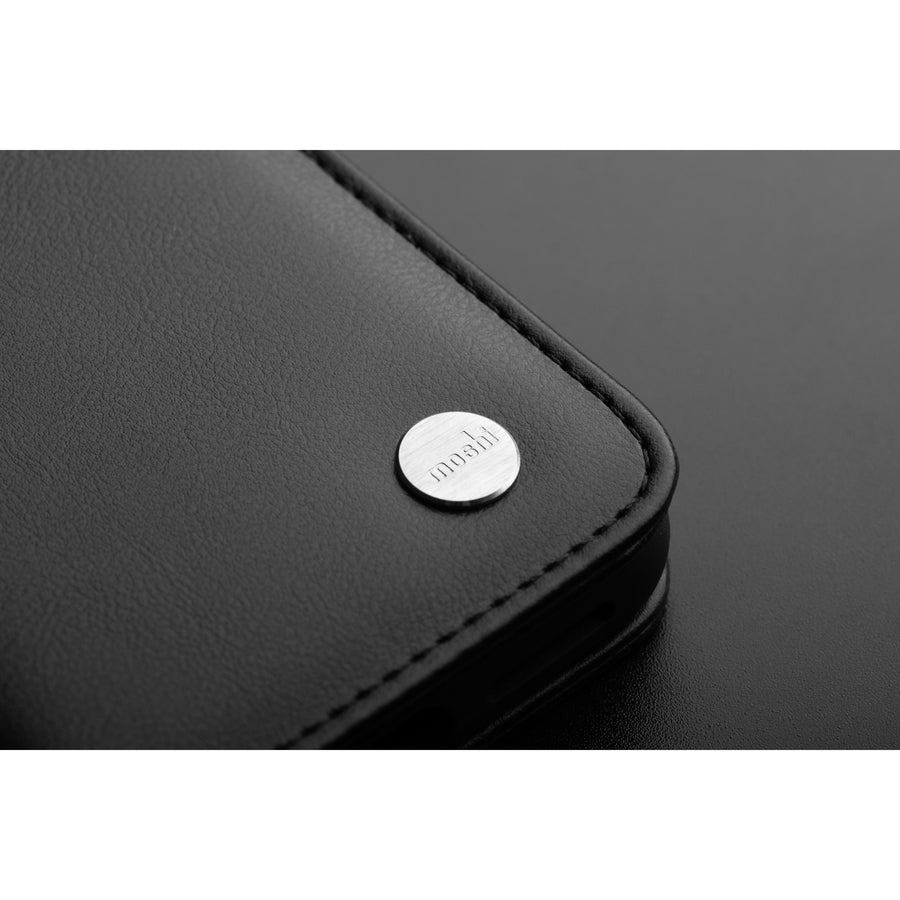 Moshi Overture Carrying Case (Flip) Apple iPhone 11 Pro Max Smartphone - Jet Black