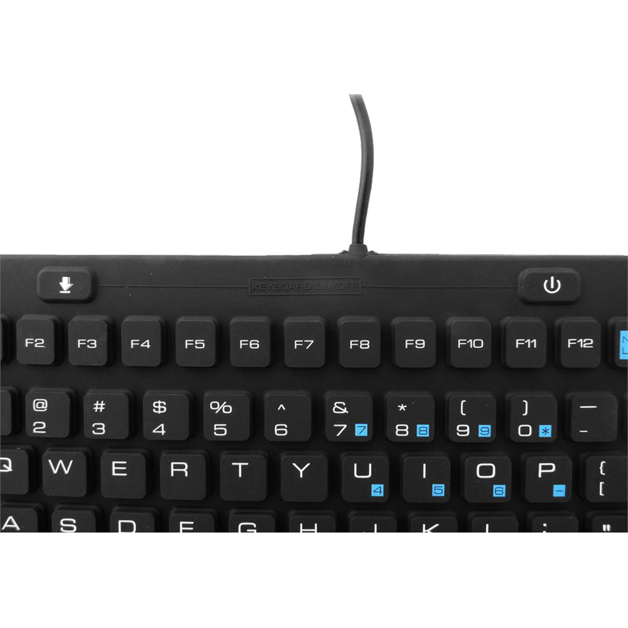 DSI Waterproof IP68 Wired Tenkeyless Keyboard with Touchpad