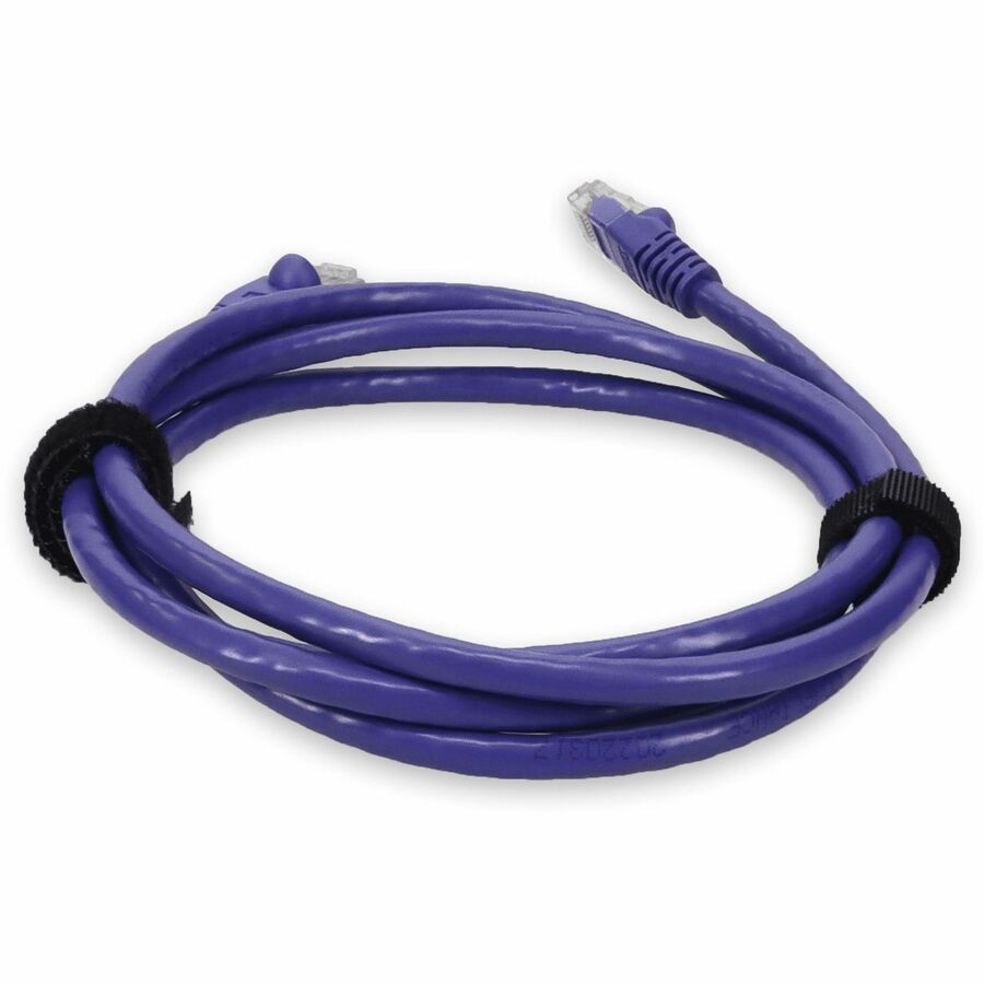 AddOn 5ft RJ-45 (Male) to RJ-45 (Male) Purple Microboot, Snagless Cat6 Crossover UTP PVC Copper Patch Cable