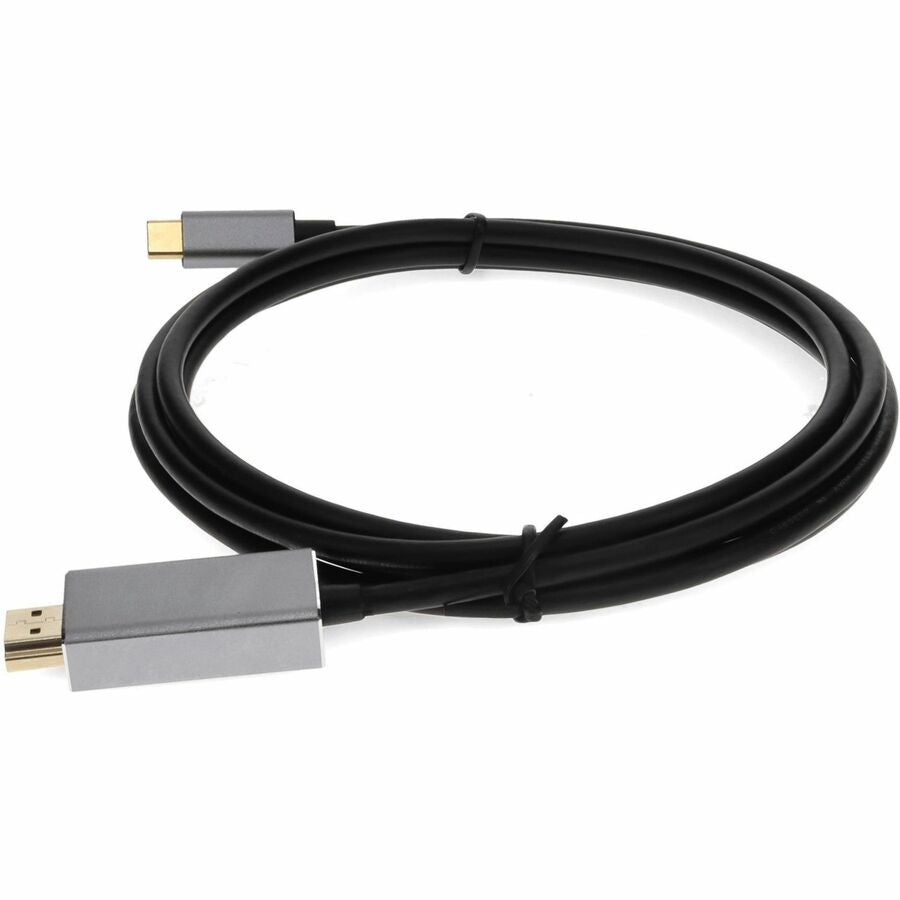 AddOn USB-C Male to HDMI (4K) Male Adapter with Aluminum Housing