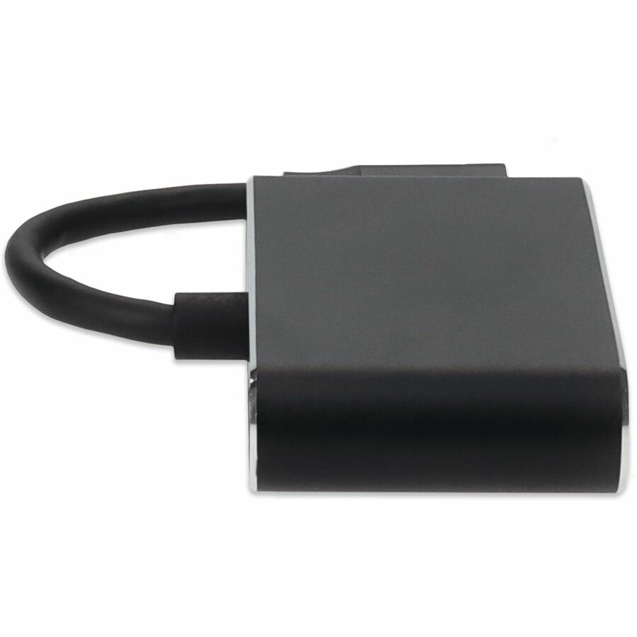 AddOn 8in USB-C Male to HDMI (4K), VGA Female Hub with Aluminum Housing