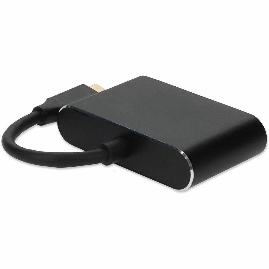 AddOn 8in USB-C Male to HDMI (4K), VGA Female Hub with Aluminum Housing