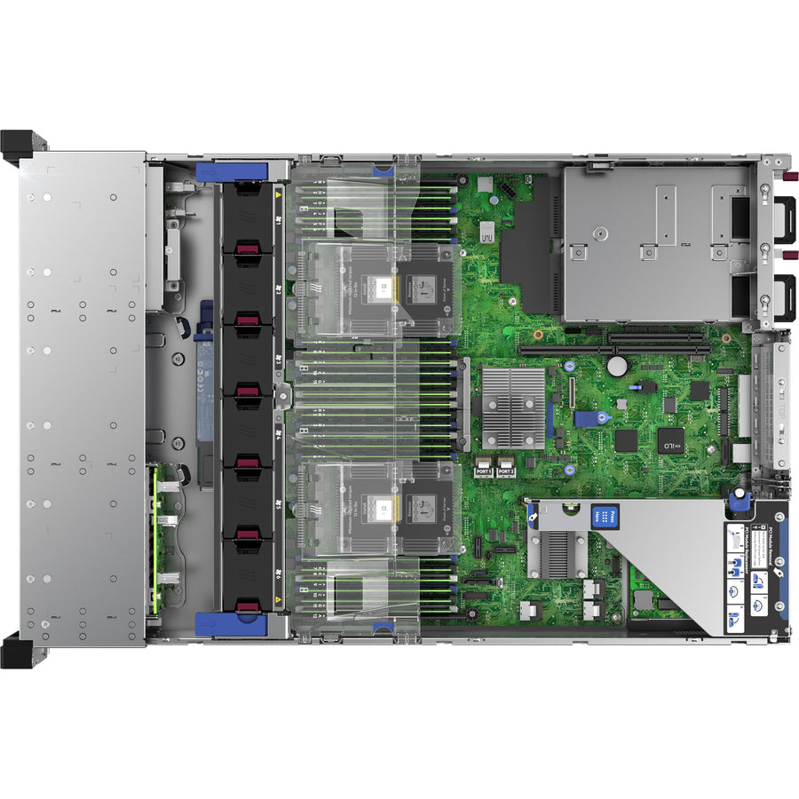 HPE ProLiant DL380 G10 2U Rack Server - 1 Xeon Silver 4210R 2.40 GHz - 32 GB RAM - Serial ATA/600, 12Gb/s SAS Controller