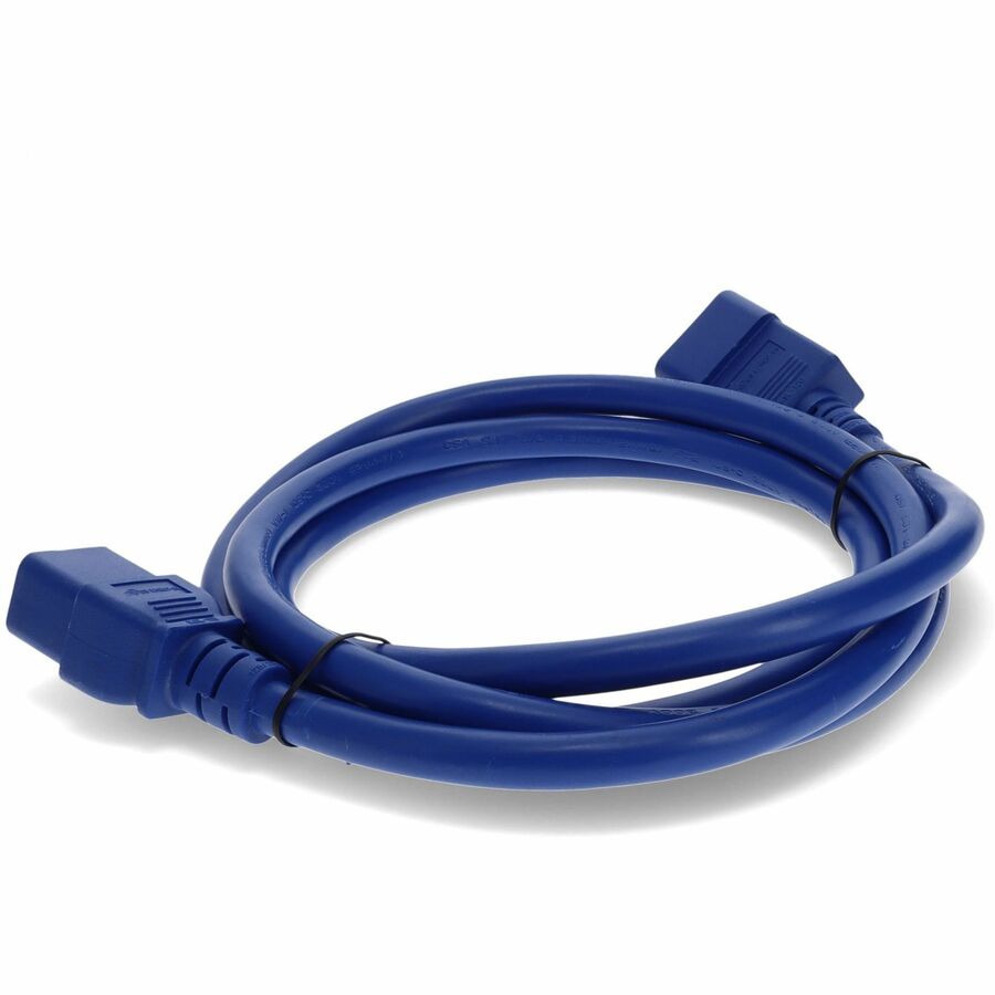 4FT C19/C20 F/M BLUE PWR CBL