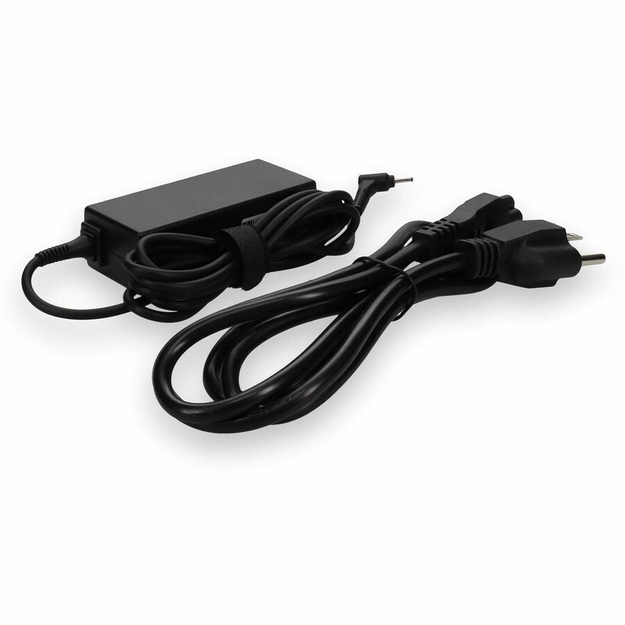 Addon Samsung® PA-1250-98 Compatible 40W 12V at 1.75A Black 2.5 mm x 0.7 mm Laptop Power Adapter and Cable
