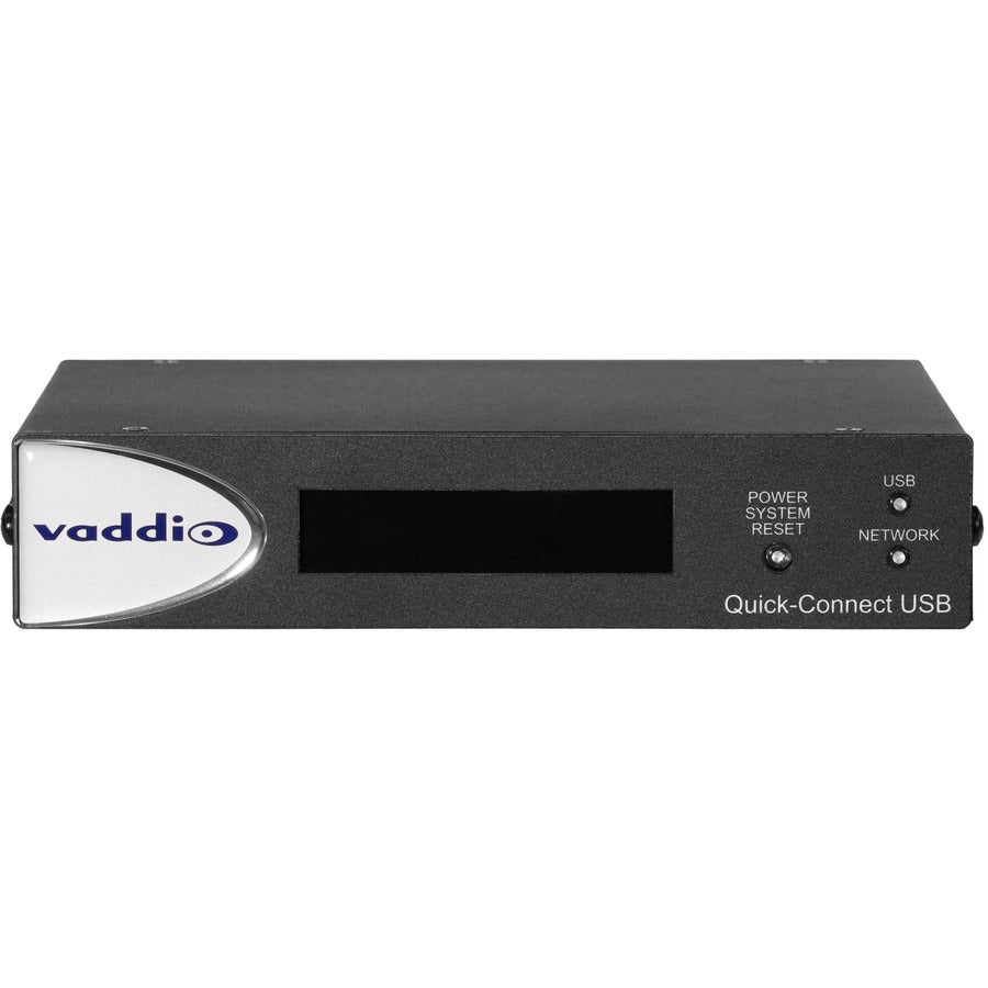 Vaddio RoboSHOT Elite Series 30E QUSB Video Conferencing System - Includes PTZ Camera and USB Interface - Black