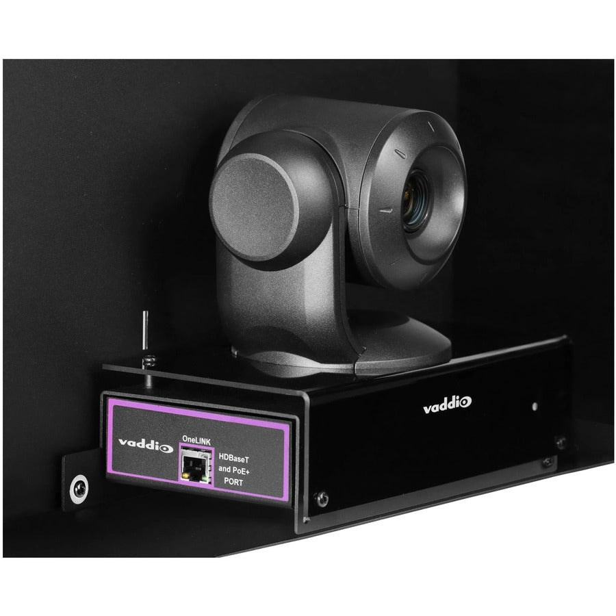 Vaddio RoboSHOT Video Conferencing Camera - 2.1 Megapixel - 60 fps - Black - USB 3.0 - TAA Compliant