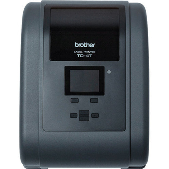 Brother TD-4650TNWB Desktop Direct Thermal/Thermal Transfer Printer - Monochrome - Label Print - USB - Serial - Bluetooth - Wireless LAN