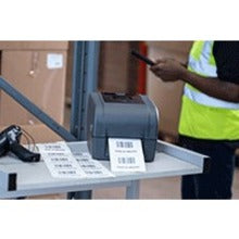 Brother TD-4650TNWB Desktop Direct Thermal/Thermal Transfer Printer - Monochrome - Label Print - USB - Serial - Bluetooth - Wireless LAN