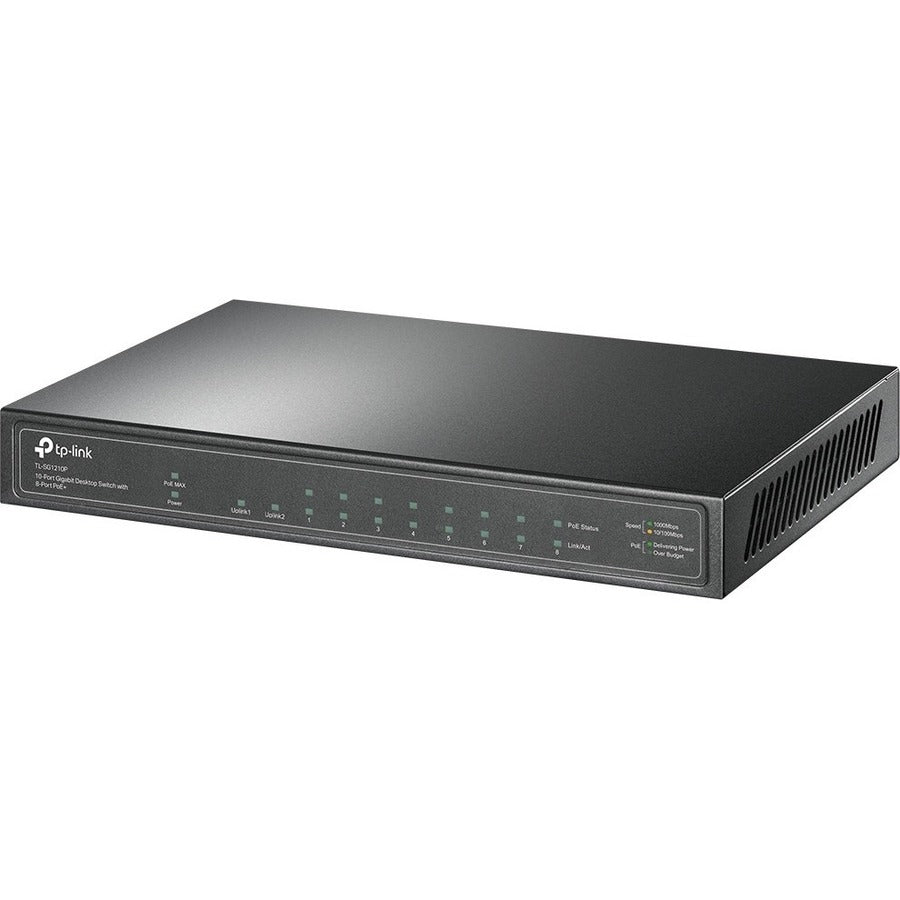 TP-Link TL-SG1210P - 8-Port Gigabit PoE Switch