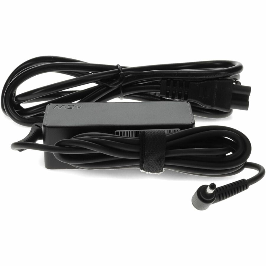 AddOn Lenovo® GX20L23044 Compatible 45W 20V at 2.25A Black 4.0 mm x 1.7 mm Laptop Power Adapter and Cable