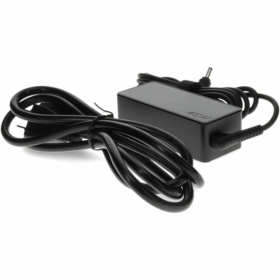 AddOn Lenovo® GX20L23044 Compatible 45W 20V at 2.25A Black 4.0 mm x 1.7 mm Laptop Power Adapter and Cable