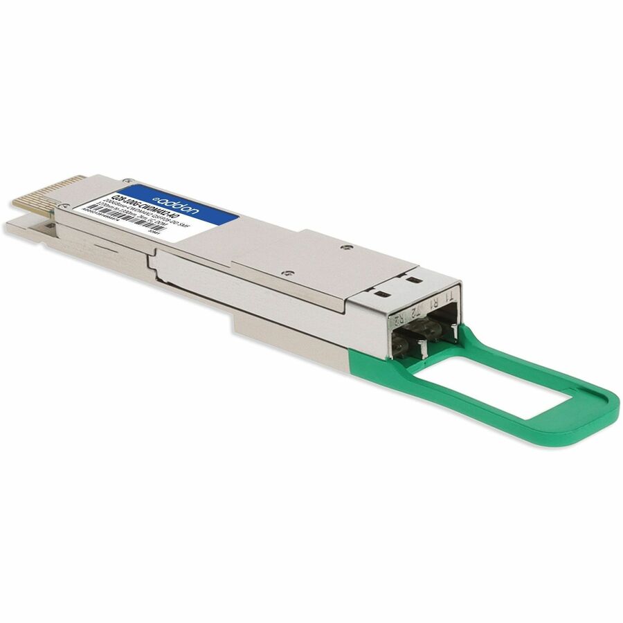 AddOn MSA and TAA 2x100GBase-CWDM4 QSFP28-DD Transceiver (SMF, 1270nm to 1330nm, 2km, CS, DOM)