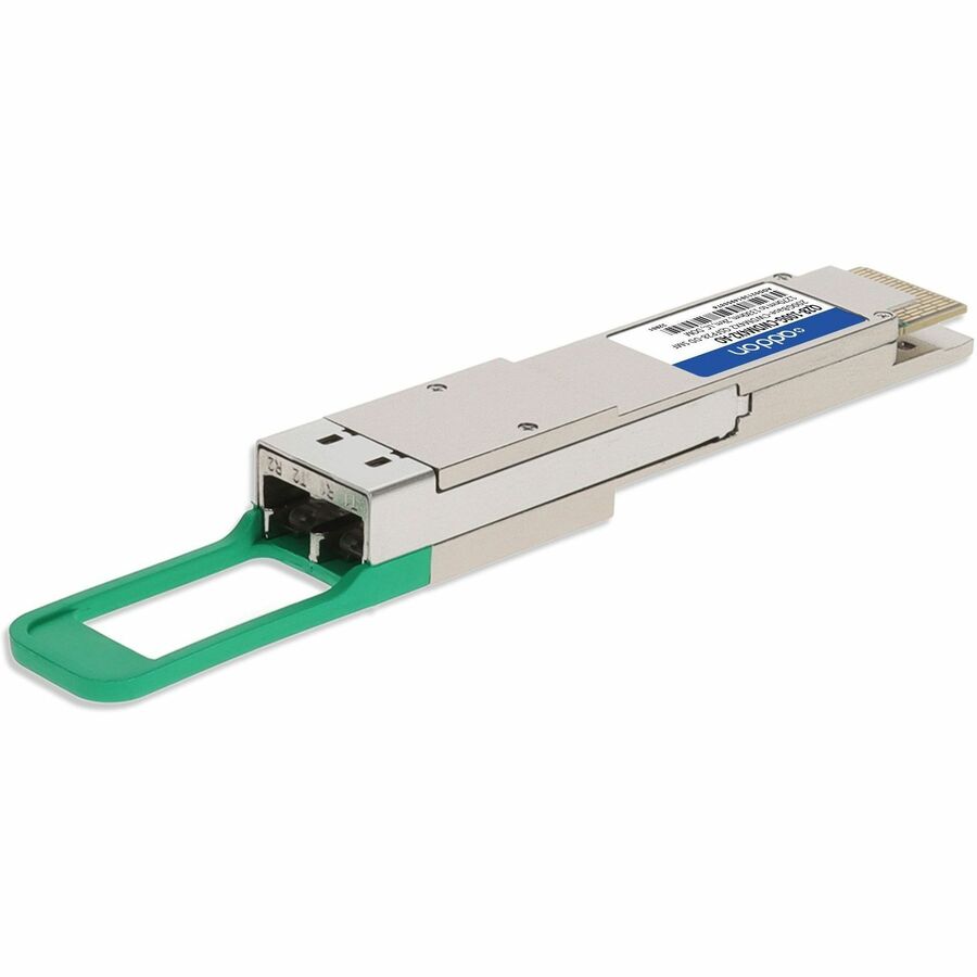 AddOn MSA and TAA 2x100GBase-CWDM4 QSFP28-DD Transceiver (SMF, 1270nm to 1330nm, 2km, CS, DOM)