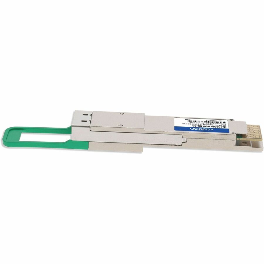 AddOn MSA and TAA 2x100GBase-CWDM4 QSFP28-DD Transceiver (SMF, 1270nm to 1330nm, 2km, CS, DOM)