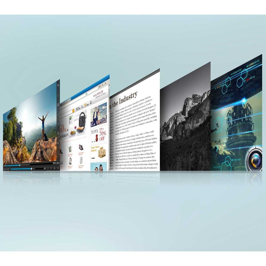 ViewSonic VA1903H 19-Inch WXGA 1366x768p 16:9 Widescreen Monitor with Enhanced View Comfort, Custom ViewModes and HDMI for Home and Office