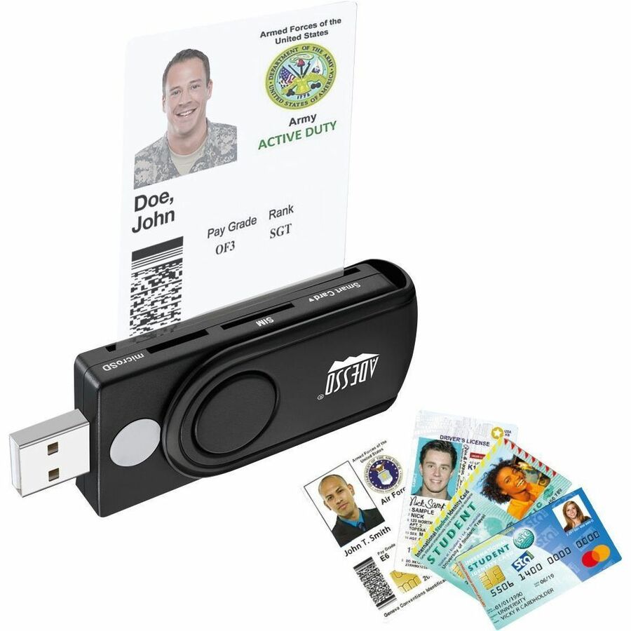 Adesso SCR-200 Smart Card Reader