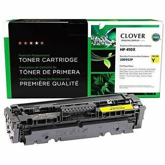 Office Depot® Remanufactured Yellow High Yield Toner Cartridge Replacement For HP 410X, OD410XY