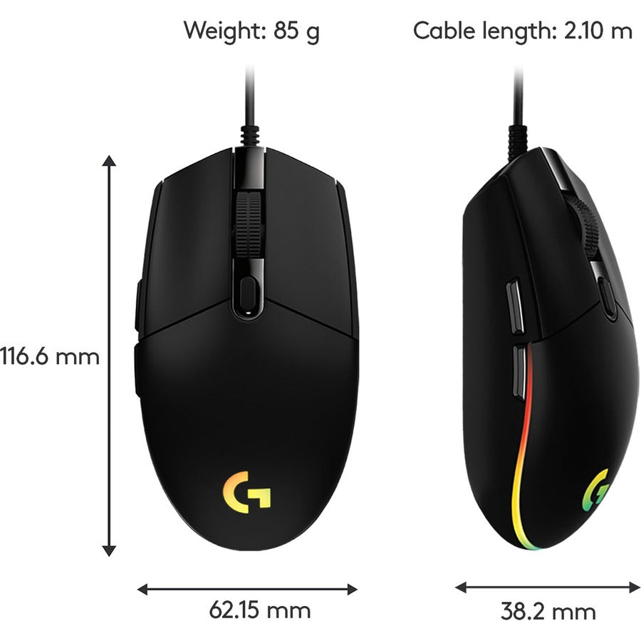 G203 LIGHTSYNC Gmng Mouse Blk