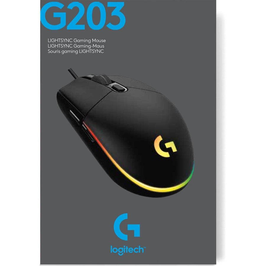 G203 LIGHTSYNC Gmng Mouse Blk