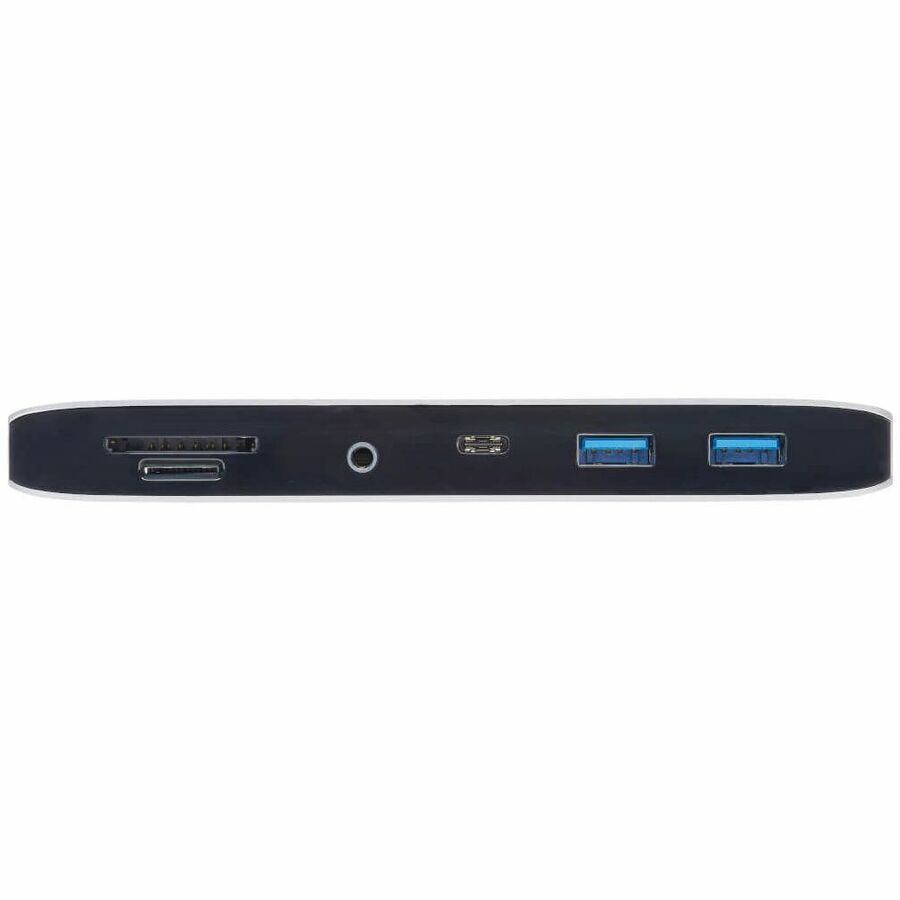 Eaton Tripp Lite Series Thunderbolt 3 Dock w USB-C Compatibility, Dual Display - 8K DisplayPort, USB 3.2 Gen 2 10G, USB-A/C Hub, Memory Card, GbE, 60W Charging