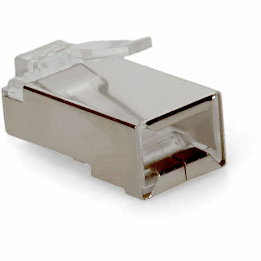AddOn 100-Pack of Cat6 Shielded RJ-45 Male Non-Terminated Connectors