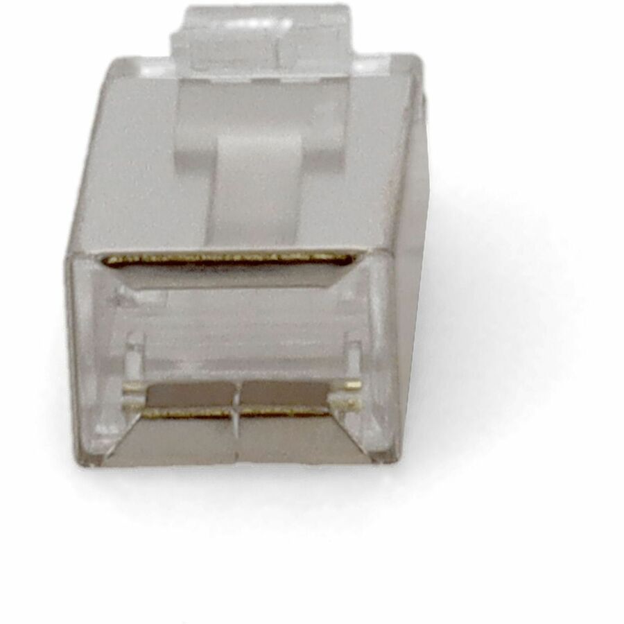 AddOn 100-Pack of Cat6 Shielded RJ-45 Male Non-Terminated Connectors