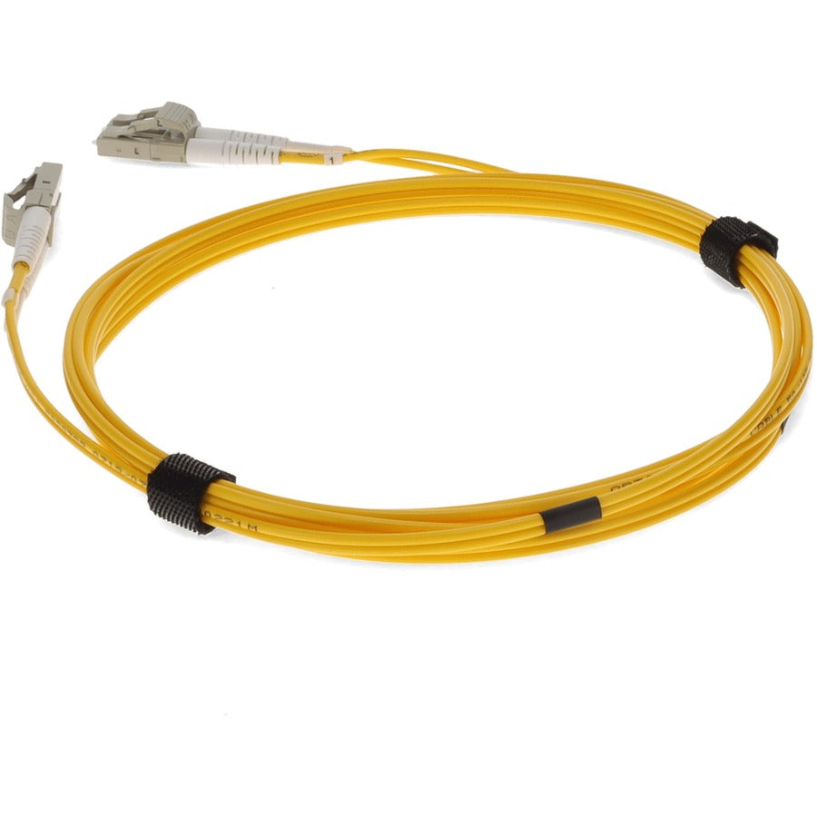 AddOn 1.5m LC (Male) to LC (Male) Yellow OM3 Duplex OFNR (Riser-rated) Patch Cable