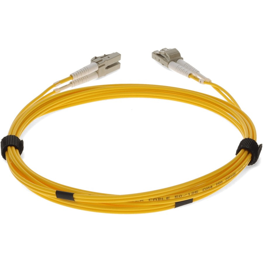 AddOn 1.5m LC (Male) to LC (Male) Yellow OM3 Duplex OFNR (Riser-rated) Patch Cable
