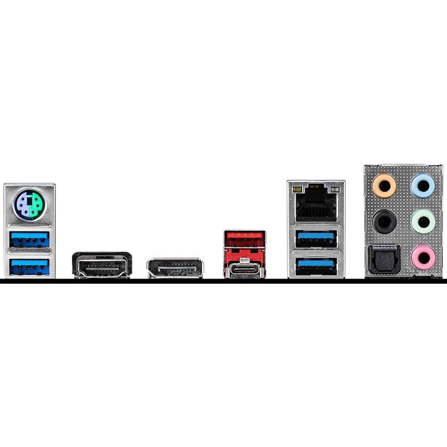 MSI Z490 PLUS Desktop Motherboard - Intel Z490 Chipset - Socket LGA-1200 - Intel Optane Memory Ready - ATX