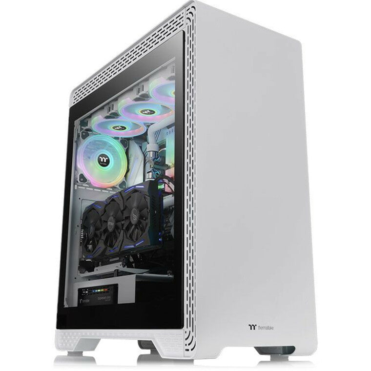 Thermaltake S500 Tempered Glass Snow Edition Mid-Tower Chassis