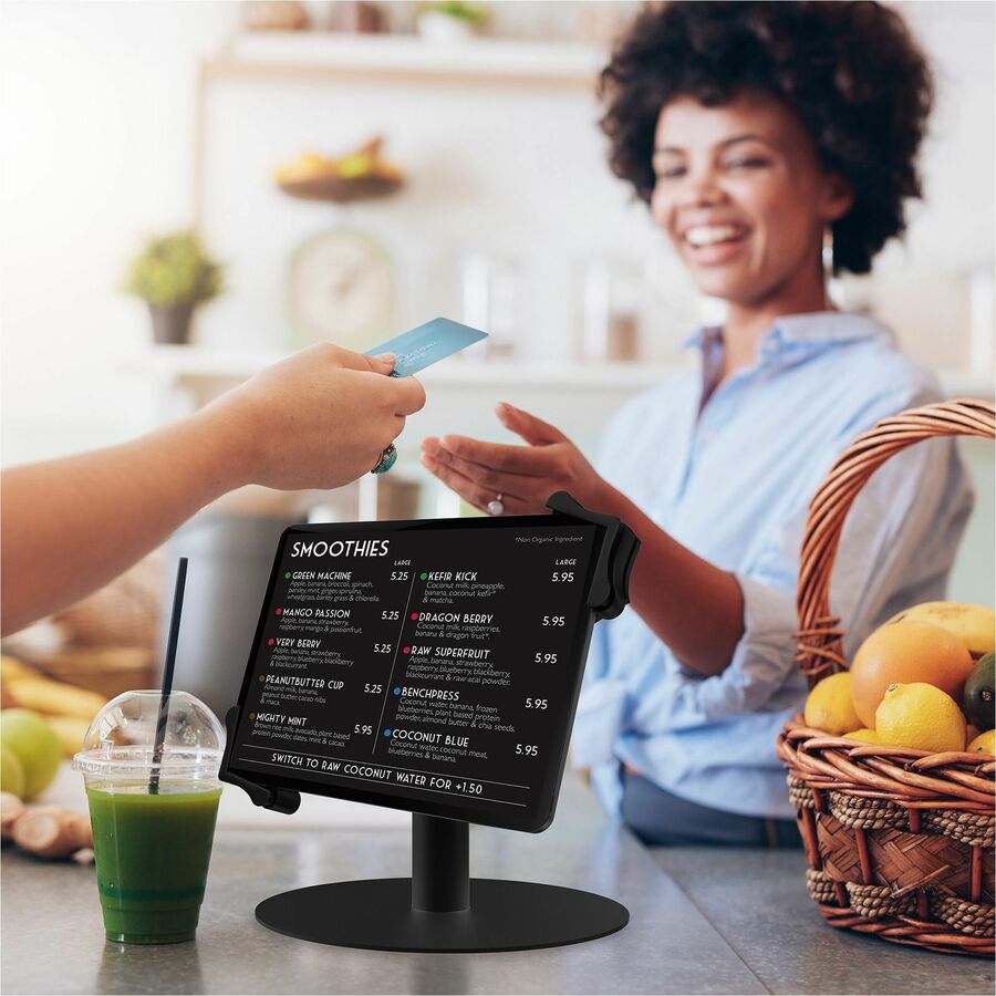 CTA Digital Universal Grip Kiosk Stand for Tablets