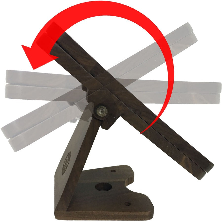 CTA Digital Wooden Security Kiosk Stand for iPad 10.2" 7th/ 8th/ 9th Gen