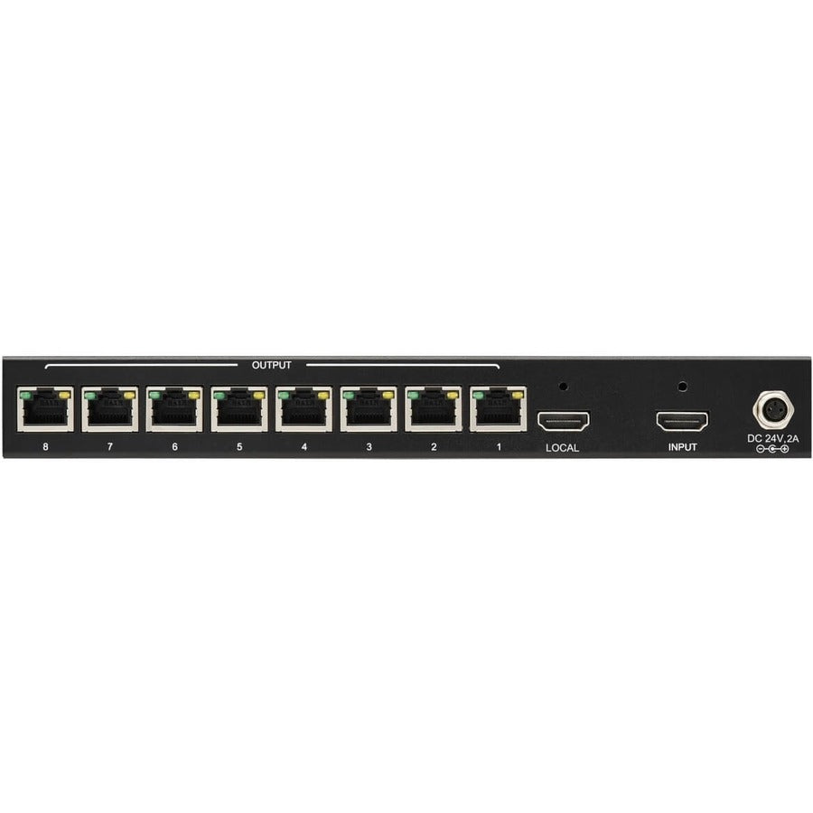 Eaton Tripp Lite Series 8-Port HDMI over Cat6 Splitter/Extender, Transmitter for Video/Audio, 4K 60 Hz, PoC, 125 ft., TAA