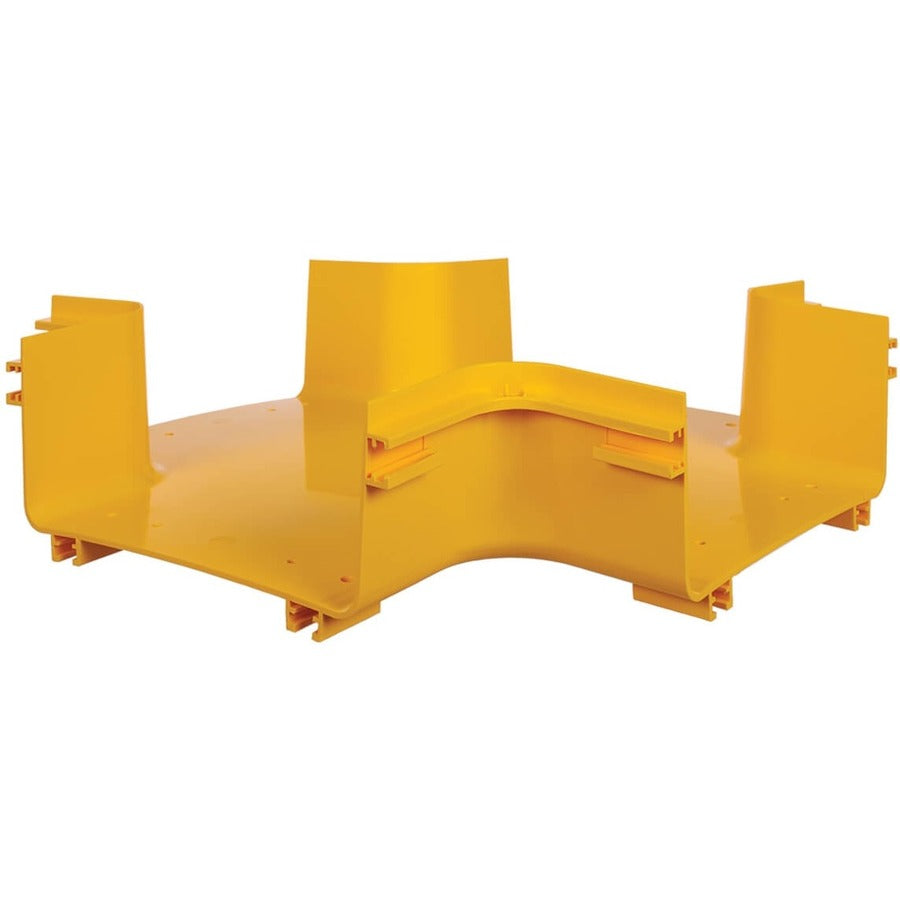 Eaton Tripp Lite Series Toolless Horizontal 4-Way Junction for Fiber Routing System, 240 mm (10 in.)