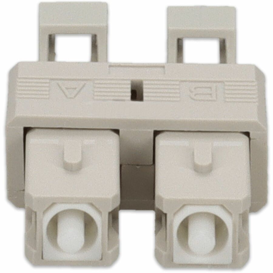 AddOn SC Male to LC Female MMF OM3 Duplex Fiber Optic Adapter