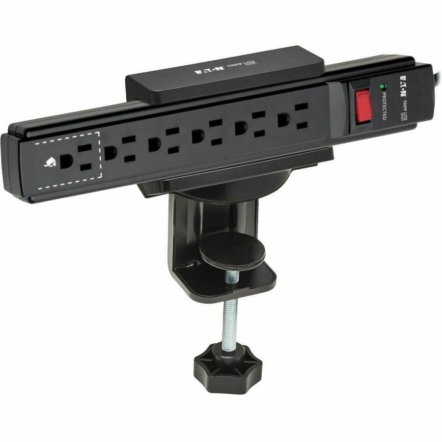 Eaton Tripp Lite Series Clamp-On Power Strip Holder, Black
