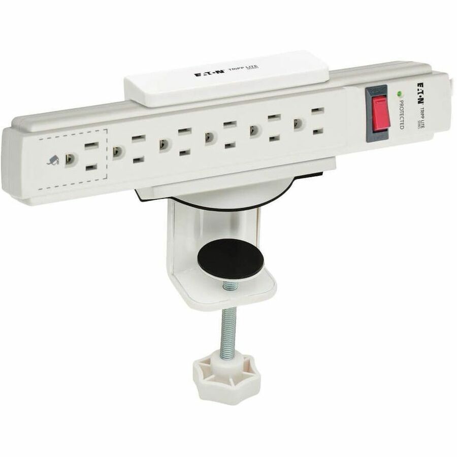 Eaton Tripp Lite Series Clamp-On Power Strip Holder, White