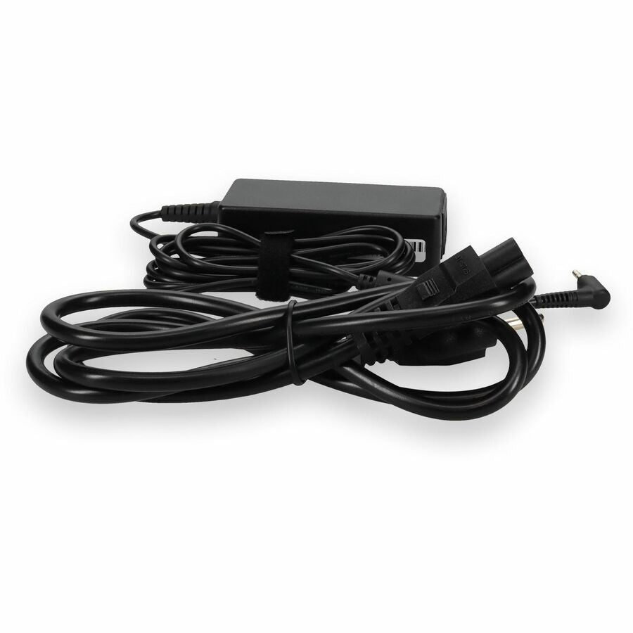 AddOn 6ft Acer PA-1450-26 Compatible 45W 19V at 2.37A Black 3.0 mm x 1.0 mm Laptop Power Adapter and Cable
