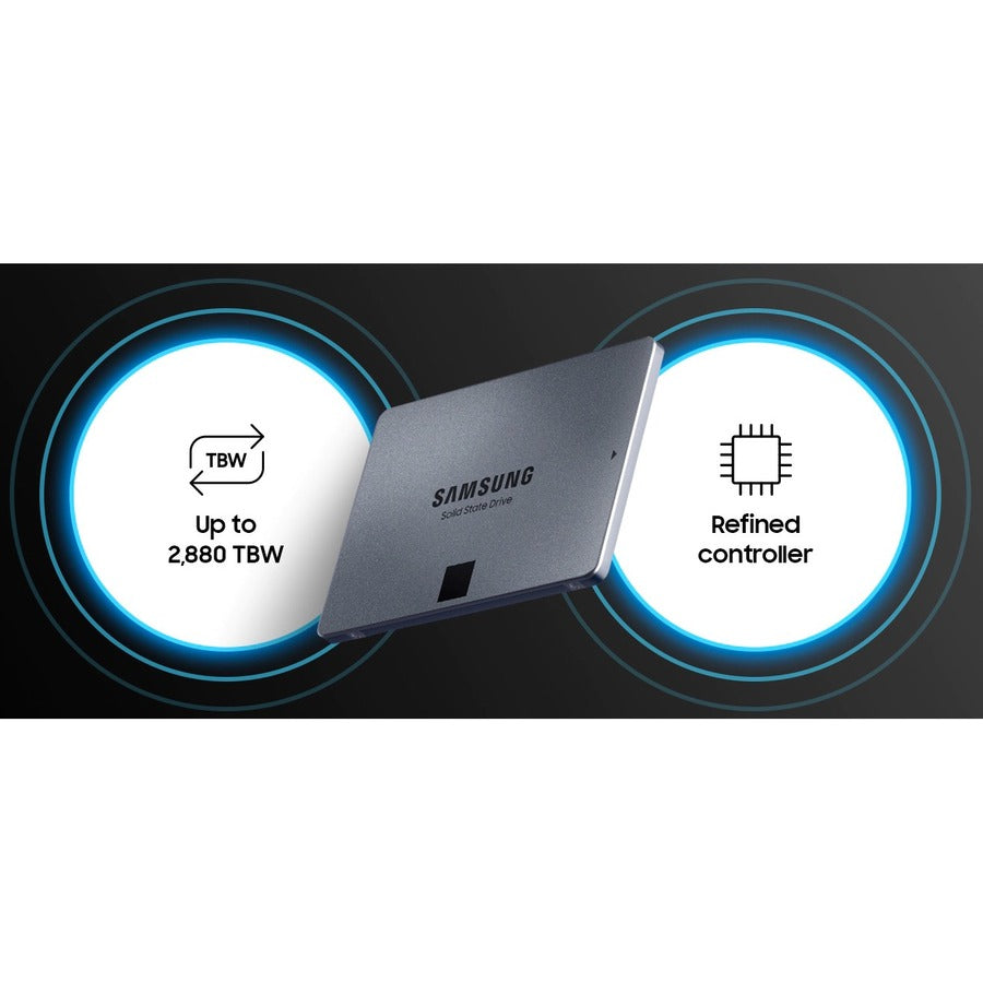 Samsung 870 QVO 2 TB Solid State Drive - 2.5" Internal - SATA (SATA/600)