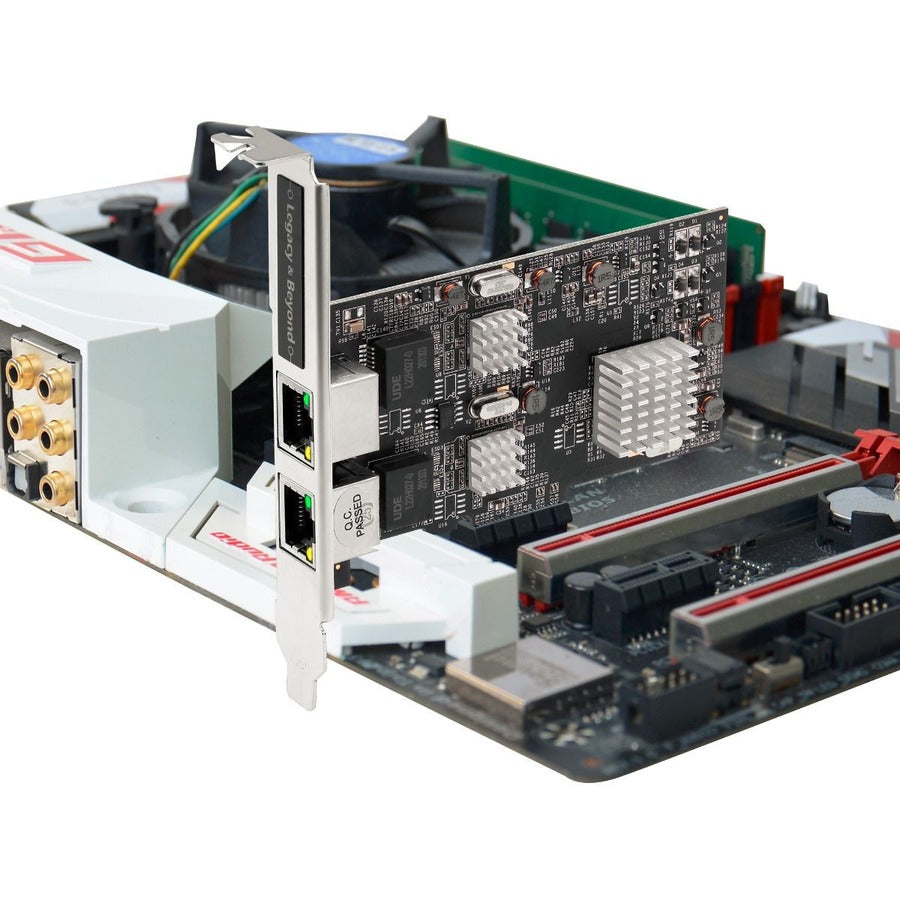 SIIG Dual 2.5G 4-Speed Multi Gigabit Ethernet PCIe Card