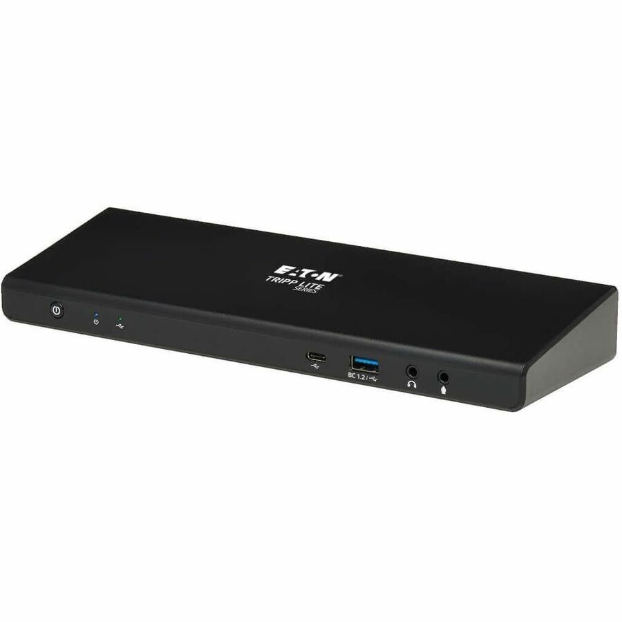 Eaton Tripp Lite Series USB-C Dock, Dual Display - 5K 60 Hz DP, 4K 60 Hz HDMI, USB 3.x (5Gbps), USB-A/C Hub, GbE, 85W PD Charging