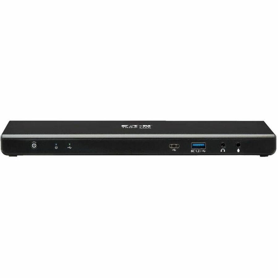 Eaton Tripp Lite Series USB-C Dock, Dual Display - 5K 60 Hz DP, 4K 60 Hz HDMI, USB 3.x (5Gbps), USB-A/C Hub, GbE, 85W PD Charging